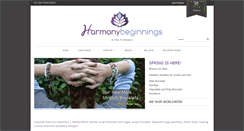 Desktop Screenshot of harmonybeginnings.com