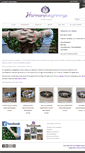 Mobile Screenshot of harmonybeginnings.com